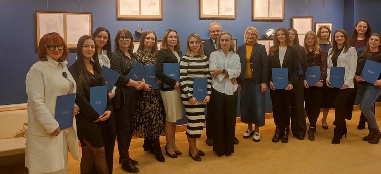 Uroczyste zakończenie pierwszej edycji studiów podyplomowych „Architektura wnętrz i wystawiennictwa”,