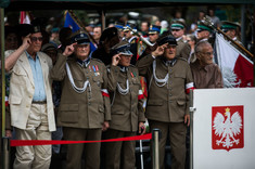 Wieniec od Politechniki Rzeszowskiej z okazji 74. rocznicy Powstania Warszawskiego